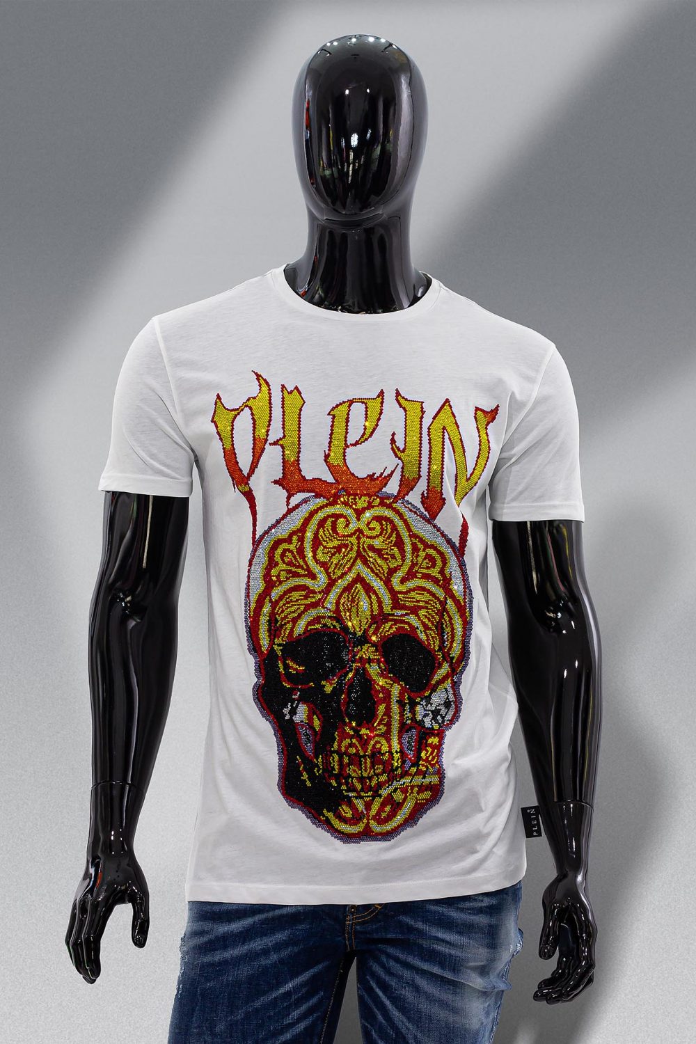PHILIPP PLEIN T-SHIRT ROUND NECK