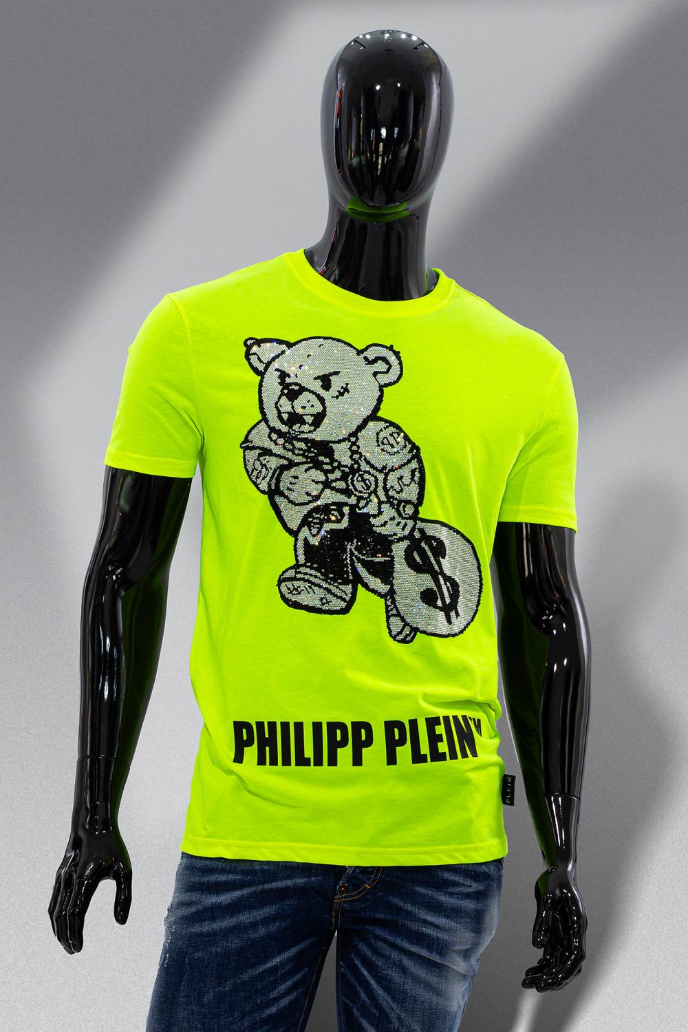 PHILIPP PLEIN YELLOW T-SHIRT