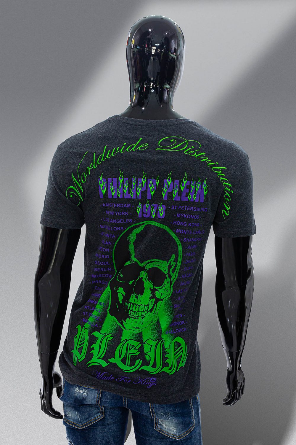 PHILIPP PLEIN T-SHIRT FLAME - Image 2