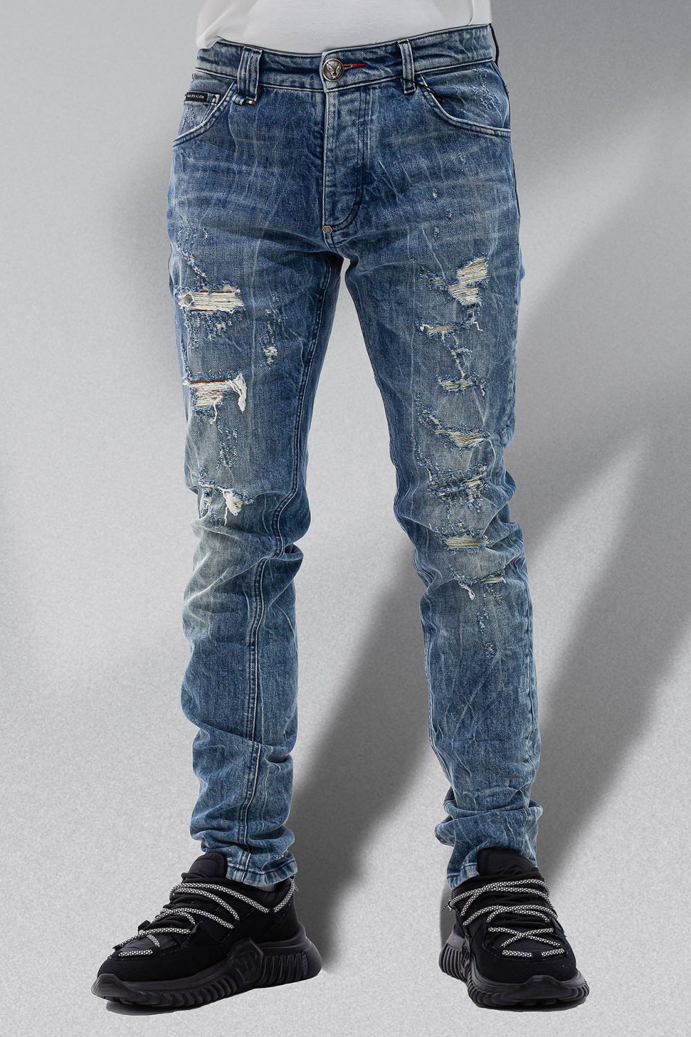 PHILIPP PLEIN CUT JEANS