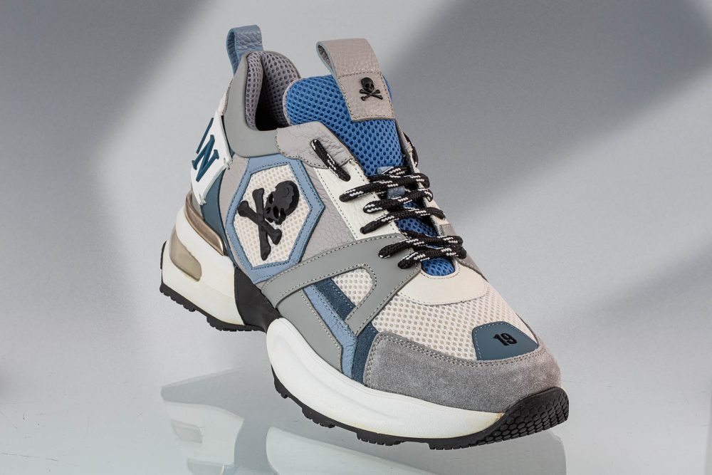 PHILIPP PLEIN BLUE SNEAKERS