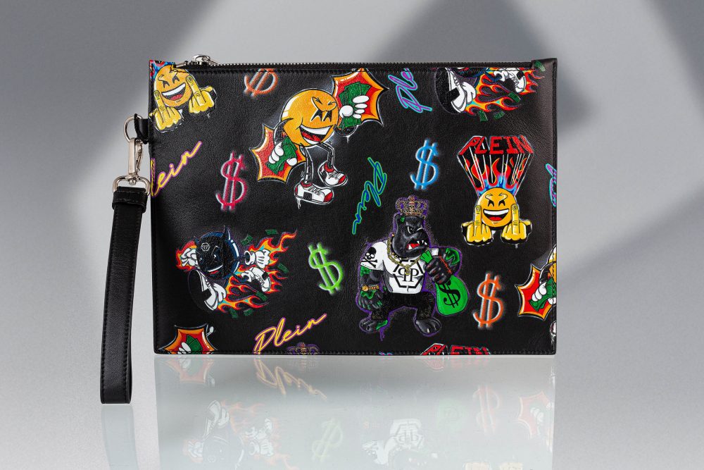 PHILIPP PLEIN WBAG LEATHER GRAPHIC - Image 2
