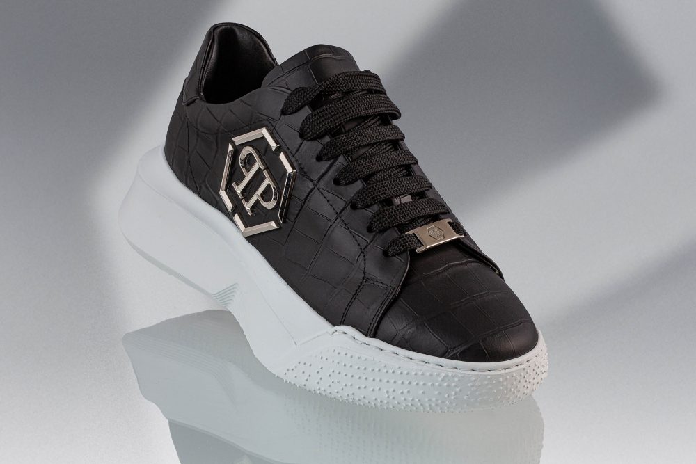 PHILIPP PLEIN CROCCO GODZILLA RUNNER SNEAKERS