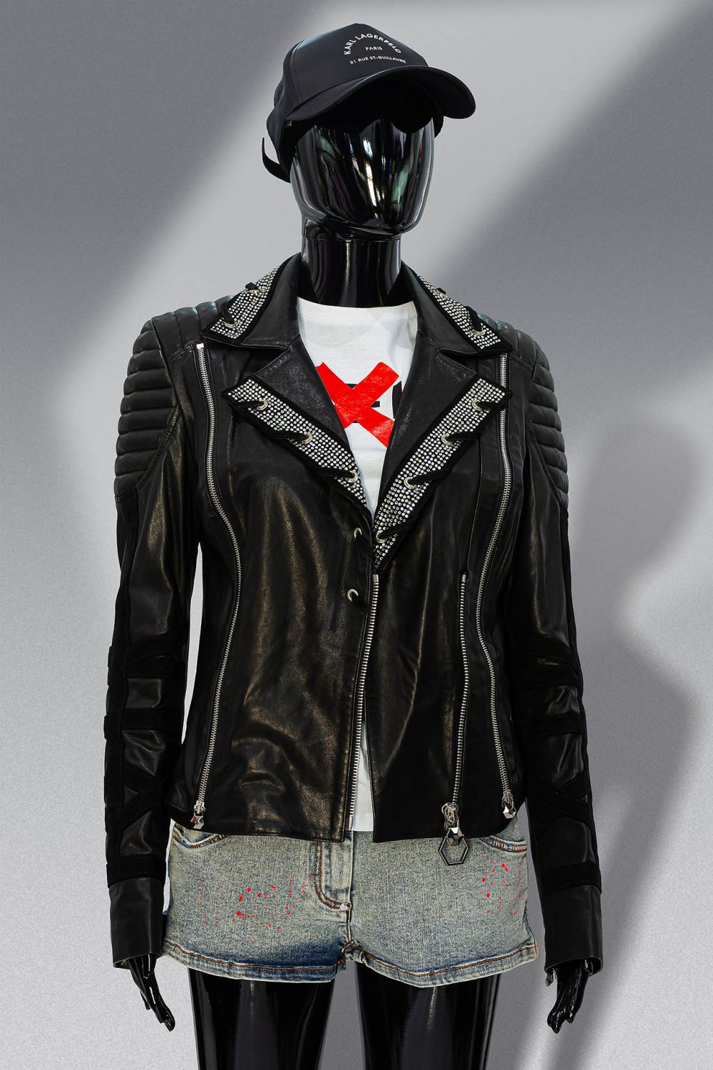 PHILIPP PLEIN LEATHER JACKET