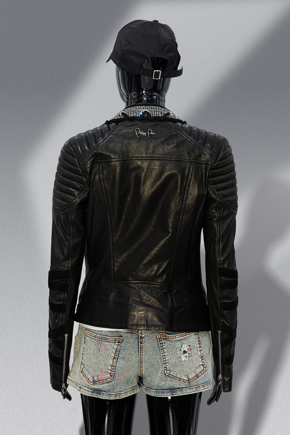 PHILIPP PLEIN LEATHER JACKET - Image 2