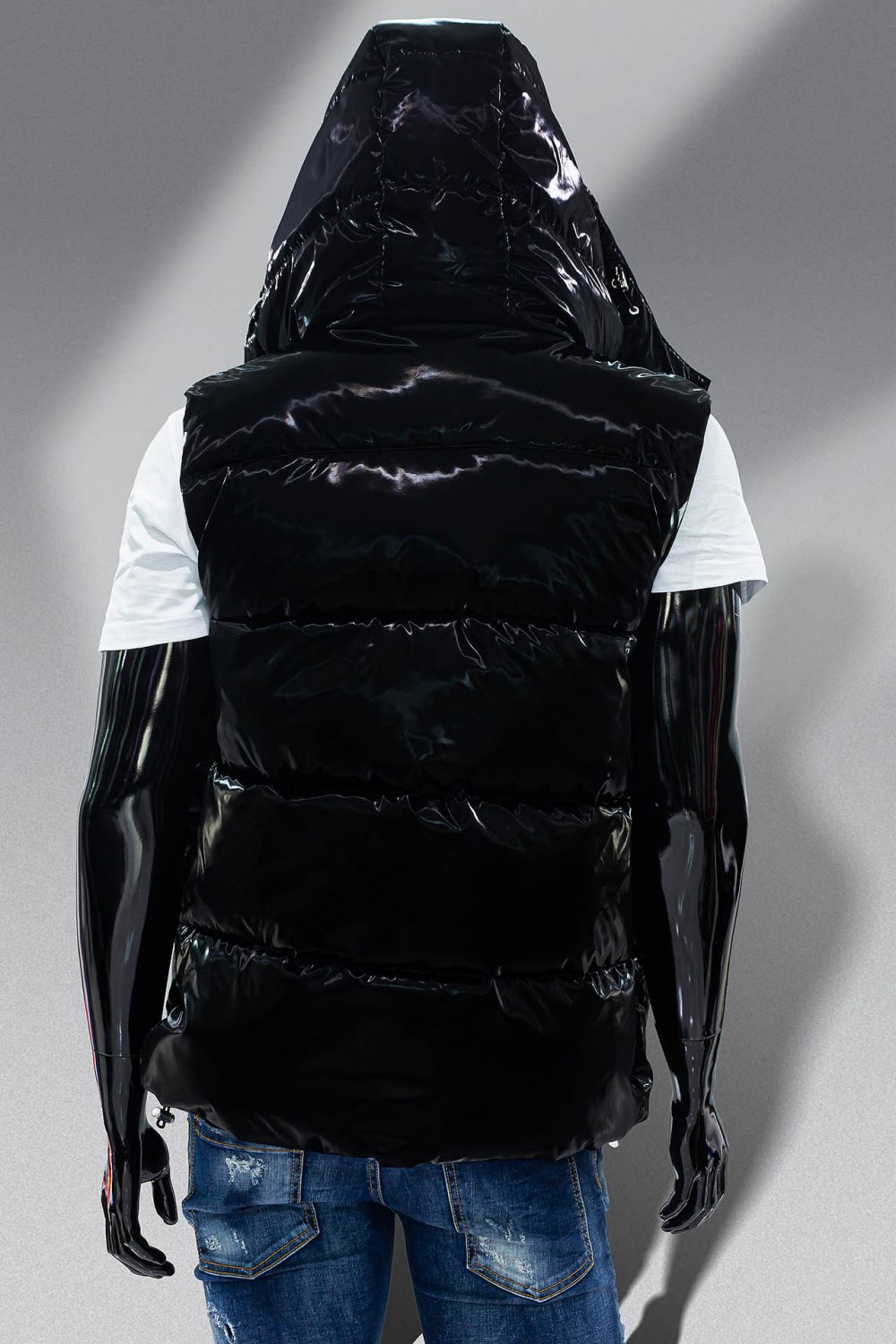 Nylon Down Jacket Vest - Image 2