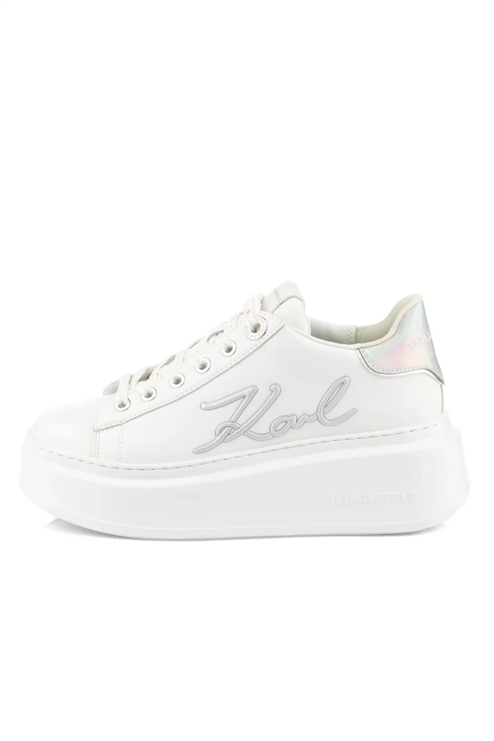 TENISKY KARL LAGERFELD ANAKAPRI SIGNIA LACE LTHR - Image 5