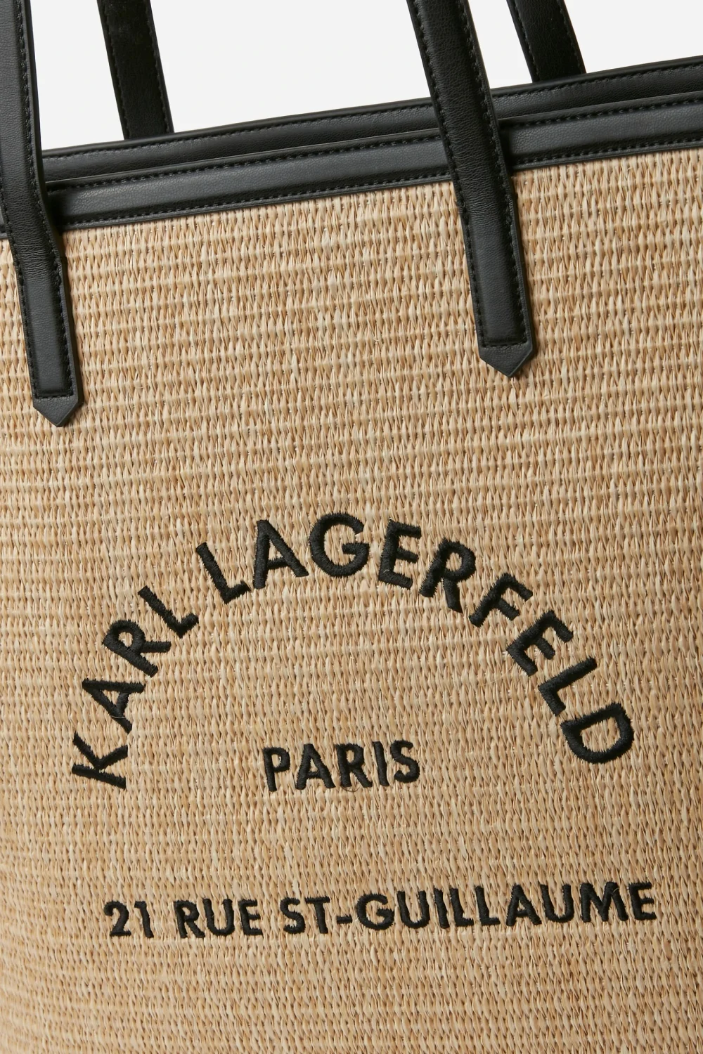 KARL LAGERFELD K/RSG RAFFIA TOTE - Image 3