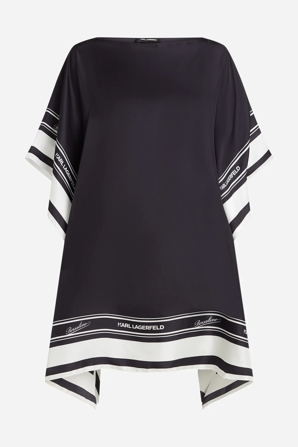 KARL LAGERFELD KL X BORSALINO TUNIC BLACK - Image 2