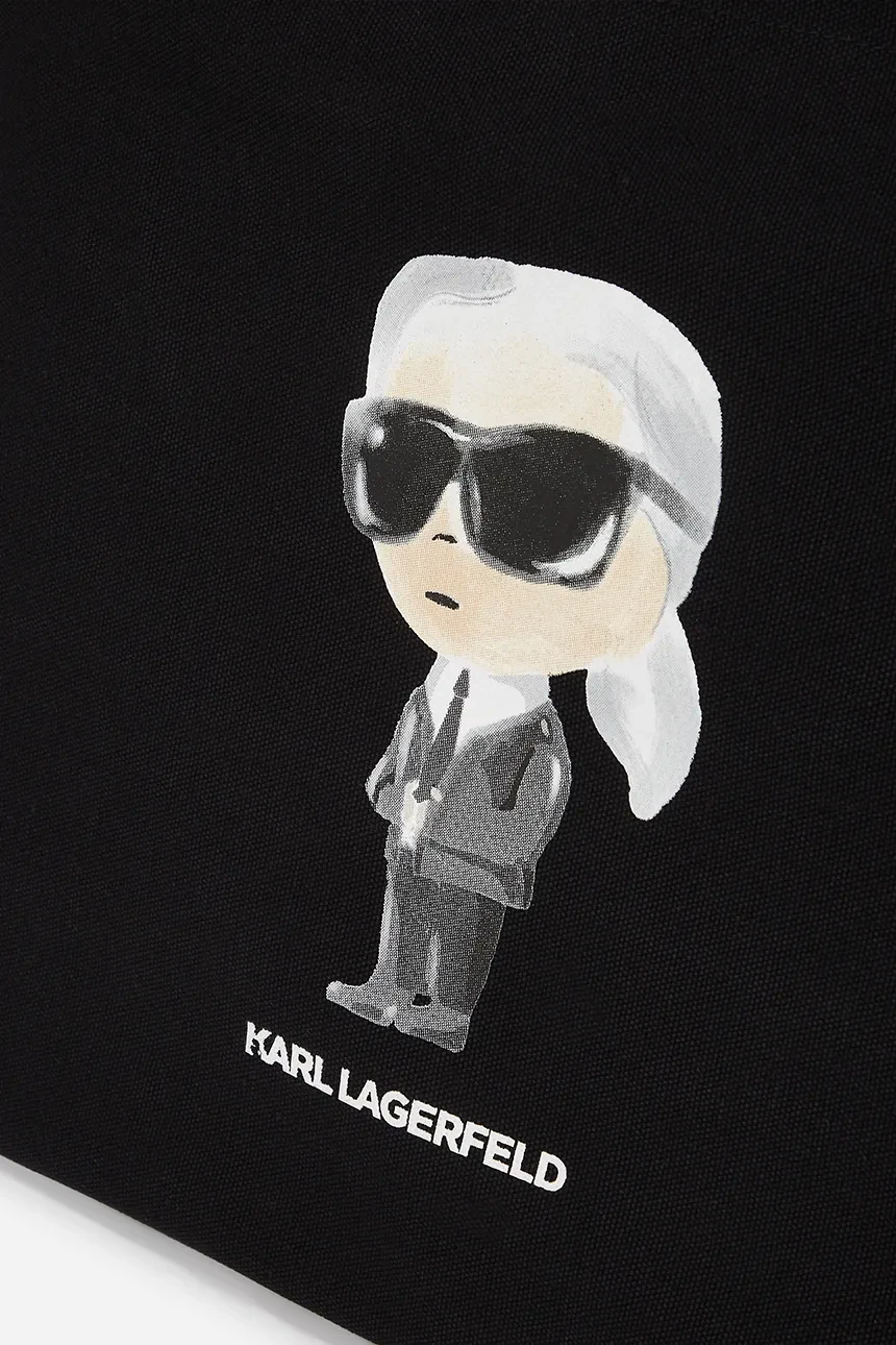 KARL LAGERGELD IKON AQUARELLE SHOPPER – Obrázok 4
